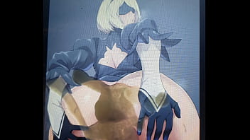 Nier 2b Cum Tribute – Sop
