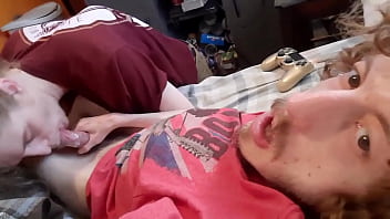 Handsome Twink Giving Me His Best Sucking