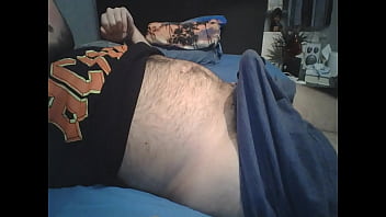 Bear Cums On Belly