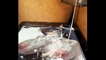 T14c6 Angry Big Tits Ebony 4 Cumshots Cumtribute Cum In A Row