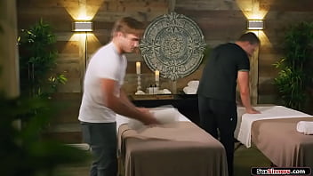 Bisex Latin Babe Anal Fucked By Masseurs