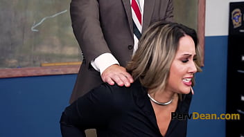 Hot Milf Stepmom Saves My Ass By Fucking The Principal- Misty Meaner