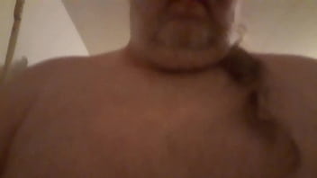 Fat Guy Showing Body And Small Dick