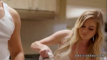 Married Blonde Wife Cheating On Hubby With Stranger