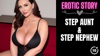 [step-aunt _ Step-nephew Story] Step-aunt’ Hungry Pussy Part 1