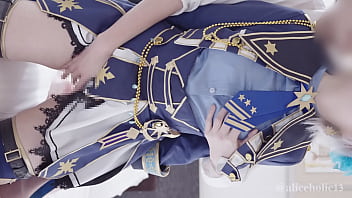 Idol Game Cosplaying Stage Costume Creampie Compilation Hentai Video