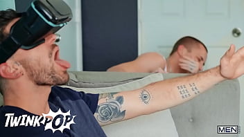 Tattooed Stud Chris Damned Switches From His Fuck Toy To His Roommate Theo Brady’ Tight Ass – Twinkpop