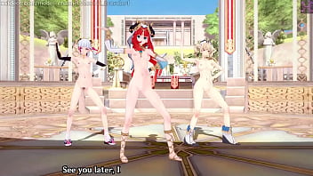 Genshin Impact: 【mmd】everglow – Adios Remake (nilou, Ayaka, Barbara)