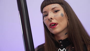 First Anal With A Tattooed Skinny Bitch ! First Monster Cock