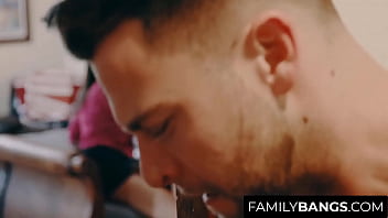 Familybangs.com ⭐ Stepson Spying His Stepmom Fucking His Best Friend, Reagan Foxx, Damon Dice