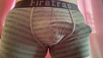 Pulling My Big Hard Cock Out From My Tight Boxer Shorts