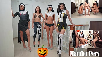 Halloween Perv Nuns Squad : 4 Perv Nuns Sex Ritual _ Reverse Gangbang (anal, Nuns, Blasphemy, 1guy On 4 Girls, Demon Girl, Gapes, Atm,atogm) Ob230