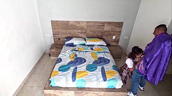 Conozco Una Petite En Una Fiesta De Halloween Y Salimos Directo Para El Motel Que Rico Co_o Tiene La Chaparra