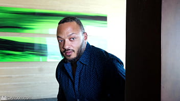 Black Cock Stretches Adrian’ Ass Wide Open In The Shower