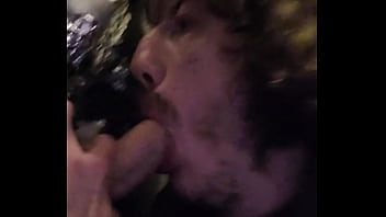 My Buddy Returns To My Gloryhole To Feed Me Today