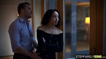 Ebony Babe Cheating With Stepsis Husband