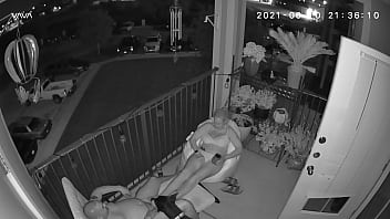 Wife Gives Me A Foot Job On The Balcony!