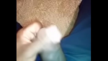 Massaging My Small Cock Part 4