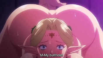 Elfas Siendo Cogidas En Un Trio