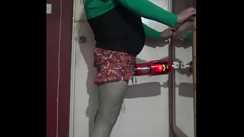 Machines Are Good For Crossdressers When There Is No Real Man There To Do It