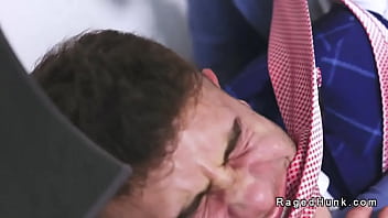 Realtor In Suit Anal Fucked And Cummed By His Colleague