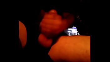 Again Wacking My Cock In The Darkness...