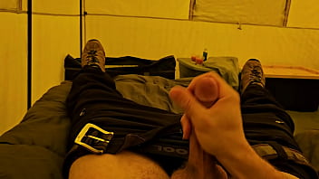 Willdo35 Camping Masturbate Solo Bigdick Big Load