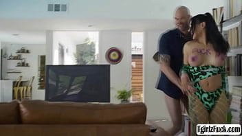 Stepdad! Your Big Cock Is So Tight Deep In My Ass