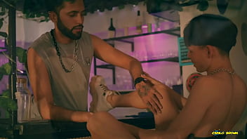 Big Dick Latino Camilo Brown Fucking Petit Twink Jacob Buccella Bareback Giving Him A Nice Facial And Swapping The Cum In A Kiss