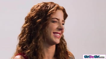 Busty Redhead Lumi Ray Toying For Orgasm