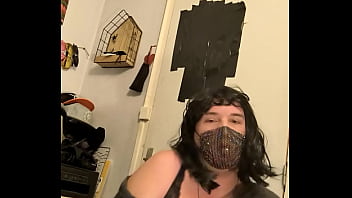 Jinna French Chubby Sissy Try Some Clothes And Strip 2