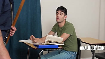 Smug Twink Student Taught A Lesson By Buff Janitor – Analbully