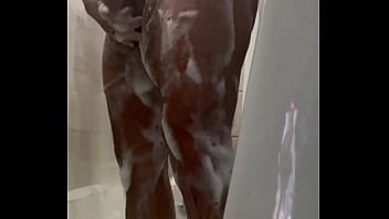 Charlie Shaving His Cock