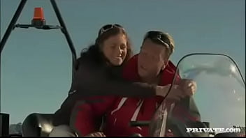 Gilda Roberts Rides A Snowmobile To Have Sex With Her Ski Instructor