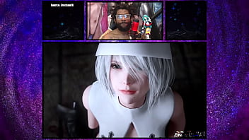 Tight Bald Pussy Nun 2b Gets Fucked And Splattered With Cum