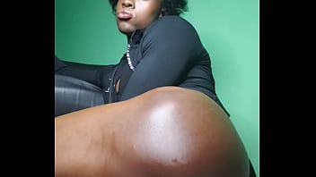 Big Ass Ebony Tranny Flawless Skin, Dick And Ass