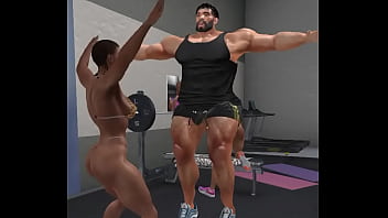 Cam Heyward Gets His Big Dick Drained By Personal Trainer
