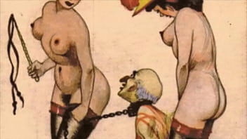 Vintage Erotic Art – retro, animation, vintage, art, drawings, illustration – Video 477511