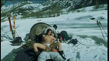 Claudia Rossi Outdoors In Snow Anal And Blow Job In Mmf Threesome