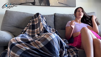 1winporn Step Sister Came Home Early And Caught Step Brother Jerking Off And Handjob Him While Watching Porn!