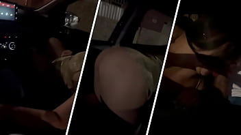 Esposa De Luxo Pega Uber, Rebola Sua Raba E Geme No Boquete.