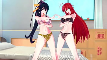Rias Gremory And Akeno Asking Me Something | Hs Dxd Ntr Madness 2 | Watch Full 1hr Movie On Sheer _ Ptrn: Fantasyking3