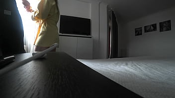 Wife Cheats On Her Husband With An Unknown Man At Home On The Bed.real Unfaithful…