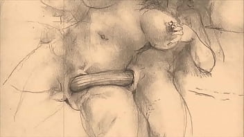 Vintage Erotic Illustration – hairy, cartoon, retro, animation, vintage, art, drawings, illustration – Video 473439