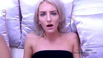 Hot Blonde Amateur Sucks A Hard Cock