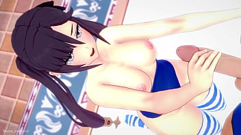 Mona Se Pone Traje De Baño Para Correr Pajas (hentai) (sin Censura) (genshin Impact)