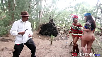 Chiefs And Indians | Pilgirms Sucking Dick In The Woods On Thanksgiving