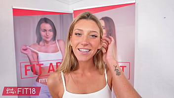 Pov 60fps Casting And Creampie Of Skinny American Newcomer Addison Vodka At The Gym