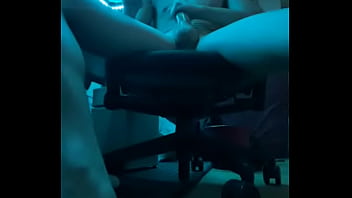 Jerking Off My Oiled Dick In My Room With