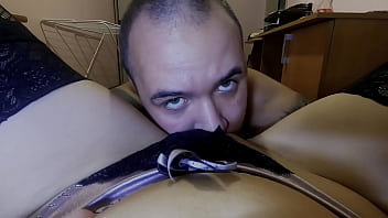 First She Climaxed During Cunnilingus, Then Again While He Fucked And Creampied Her Pussy